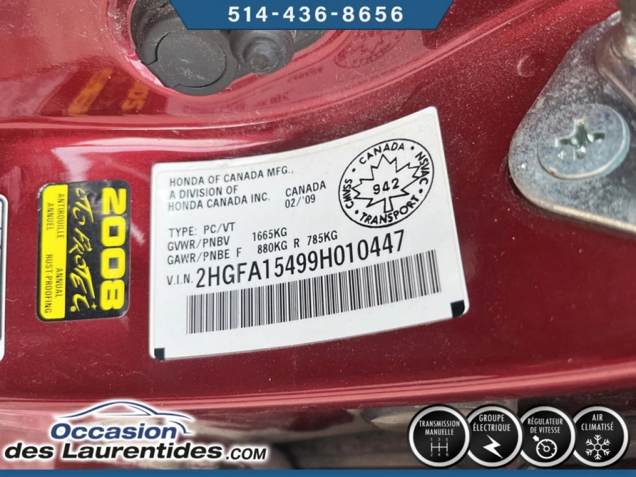 2009 Honda Civic  Main Image